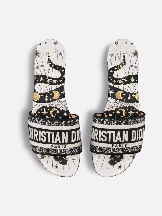 Dior Shoes - Dior lunar new year capsule DWAY slides (year of the snake, 2025)